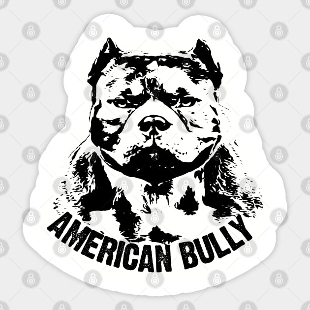 American Bully Sticker by Nartissima